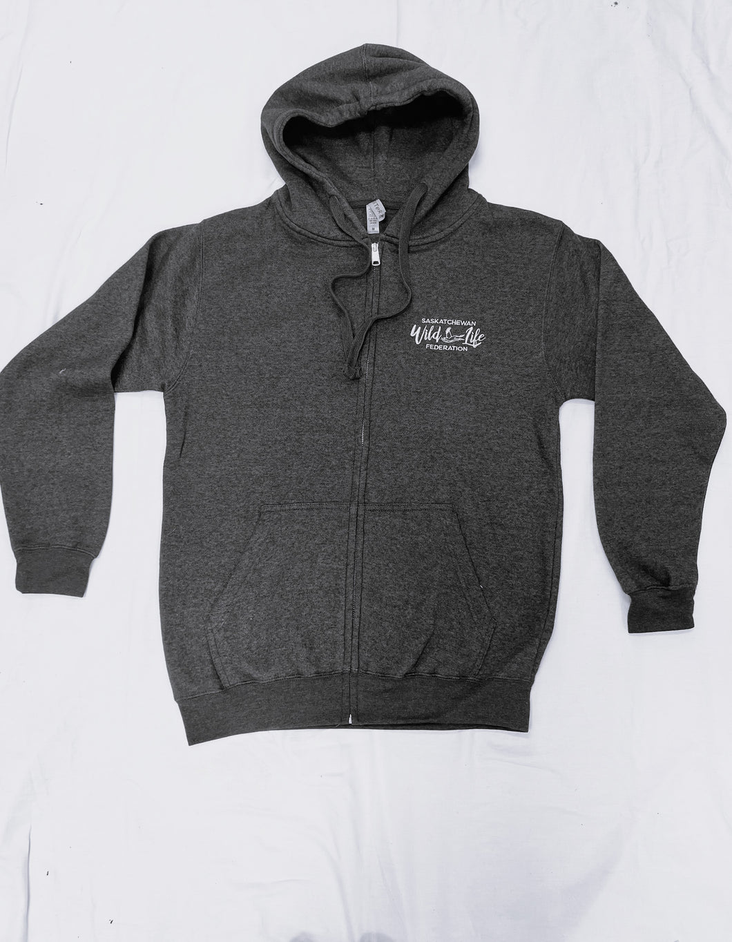 023 Full Zip Hoodie - Charcoal