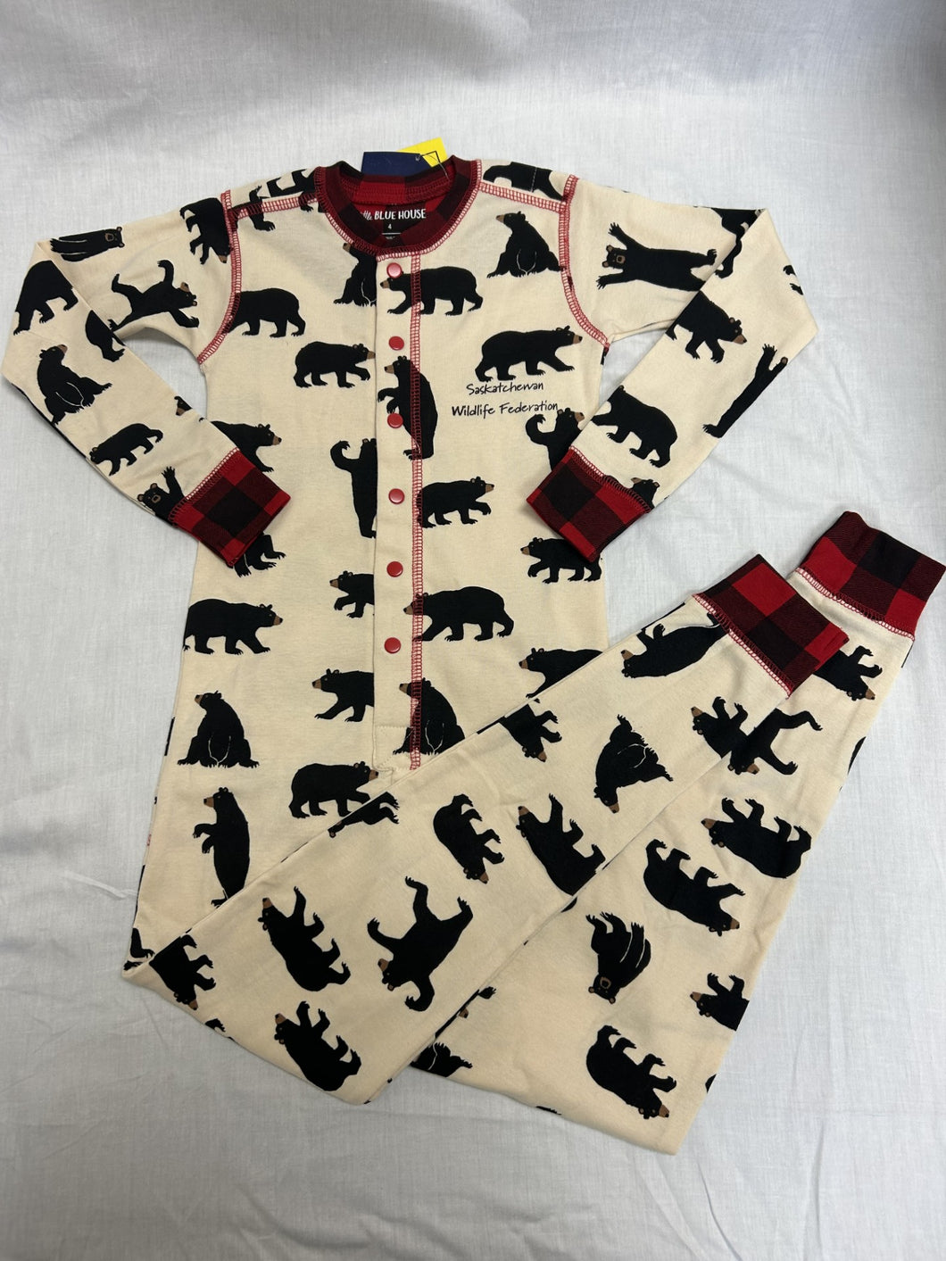143 Kids One Piece PJ - Bear