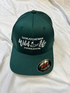 004 Cap - Circle Logo Flex / Green