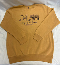 059 Crewneck-Respect the Locals Safari/Mustard