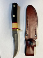 200 Old Timer Mountain Lion Fixed Blade Knife w/sheath (1600T)