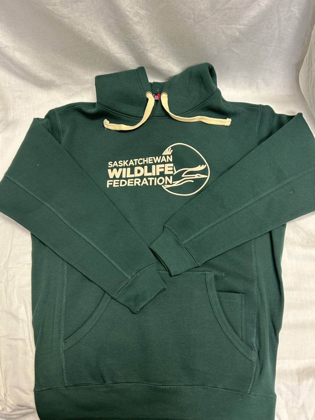 073 Unisex Maroon/ Green Hoodie